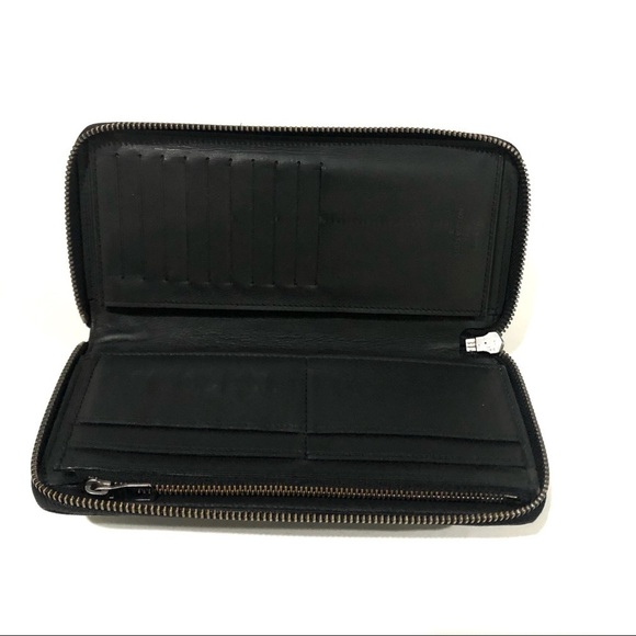 Authentic Louis Vuitton Damier Infini Vertical Leather Zippy Round Long Wallet - Picture 8 of 16